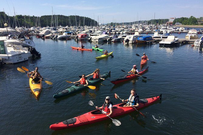 3- Hour Kayak Tour on the Oslofjord - Hitting the water: meeting point and what the first hour usually looks like