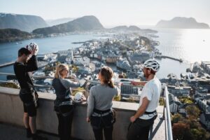 Ålesund: Via Ferrata tour - The route design that makes this ferrata special