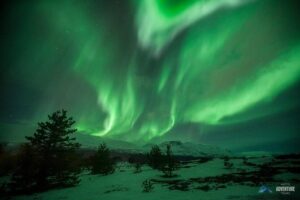 All inclusive - Northern Lights Hunt - How the aurora hunt works: Troms county fjords, mountains, and the long search