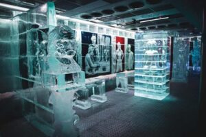 Bergen: Magic Ice Bar Entry Ticket with Welcome Drink - Welcome gear: poncho and gloves that actually matter