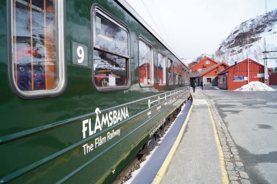 Bergen: Viking Village, Nærøyfjord Cruise & Flåm Railway - Flåm Railway to Kjosfossen: the steep ride that earns its reputation
