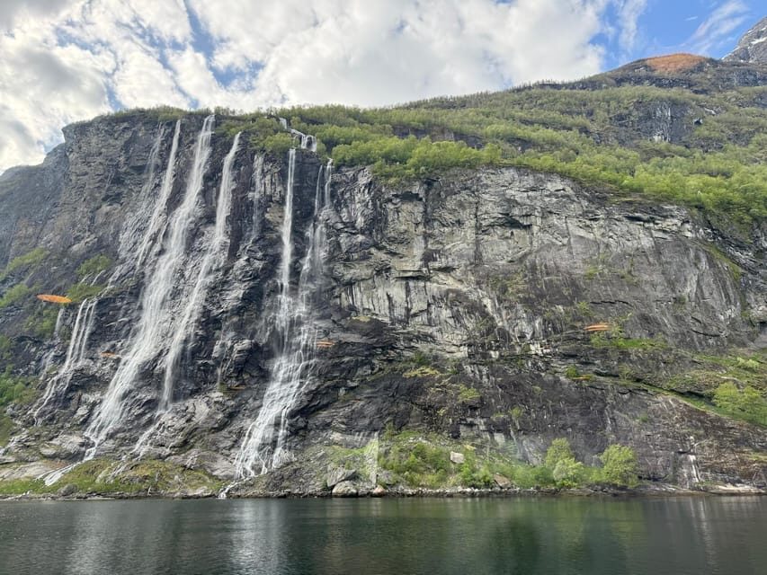 E-bike Tour in Geiranger, Norway - The First Ladders Up: Waterfall Route Scenery