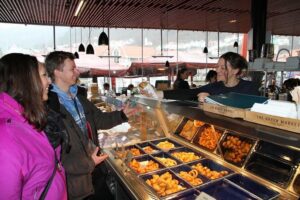Food and Culture walk - Stop at the Bergen Fish Market: where your senses get a lesson