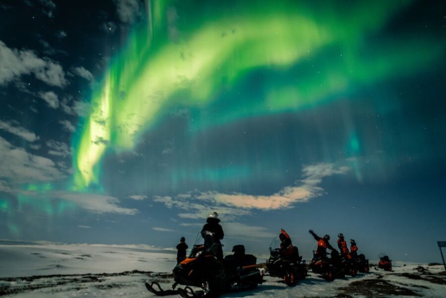 From Alta: Northern Lights Night Adventure By Snowmobile - Warm gear that makes the ride actually comfortable