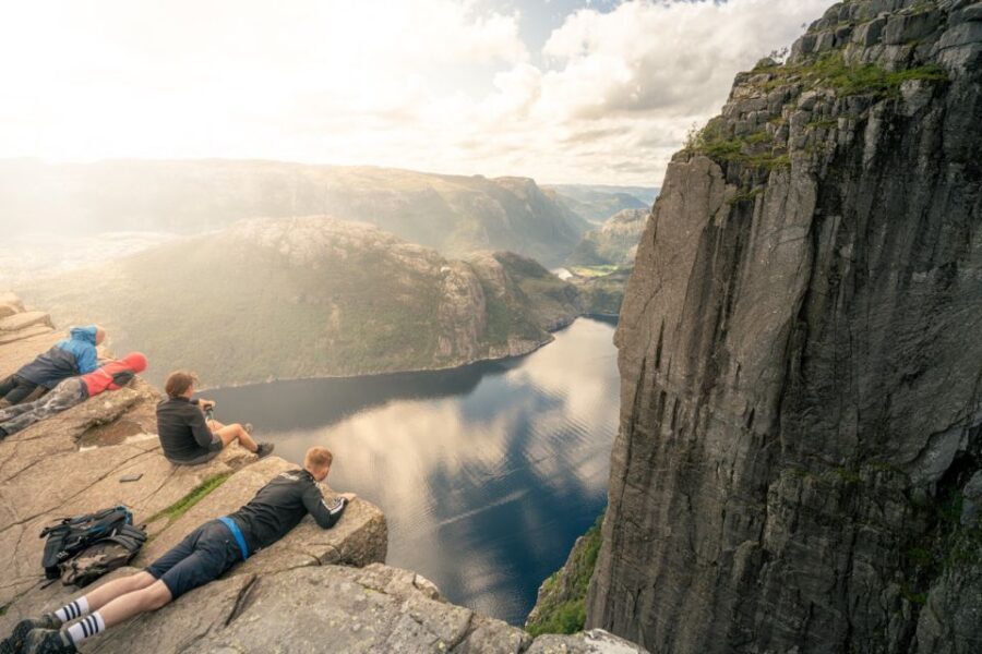 From Stavanger: Pulpit Rock Guided Hike with Pickup - Ryfast Tunnel and Jørpeland: the fjord day starter you remember