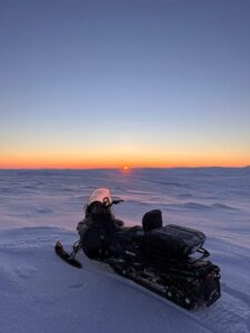 From Tromso: Arctic Wilderness Snowmobile Daytime Tour - The actual snowmobile ride: calm pace, real wilderness, shared driving