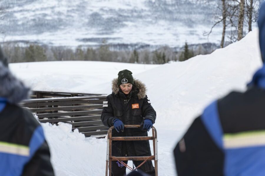 From Tromsø: Fun and Easy Dog Sledding Adventure - Tromsø pickup and the bus ride that sets the tone