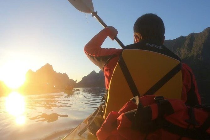 Kayaking in Reinefjorden - Gear and safety that help you relax on day one