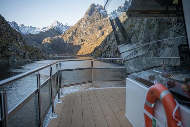 Lofoten Island: Silent Trollfjord Cruise from Svolvær - The 1-hour Lofoten Islands stretch: seeing “from the water” means a lot