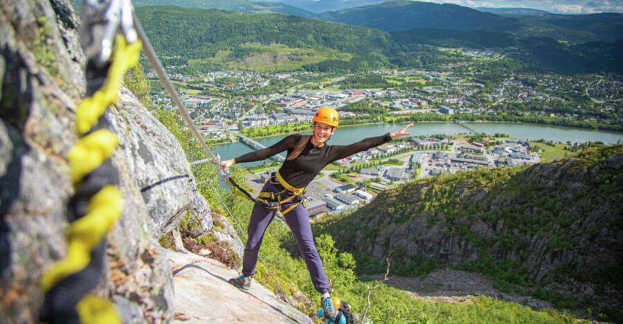 Mountain-climbing adventure in Mosjøen Via Ferrata - Why Øyfjellet Via Ferrata feels like real mountain climbing