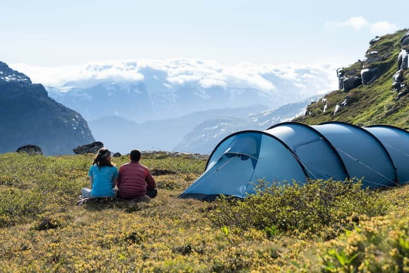 Odda: Overnight Hike to Trolltunga - Reindeer stew, campfire s’mores, starry skies, and the cold pond