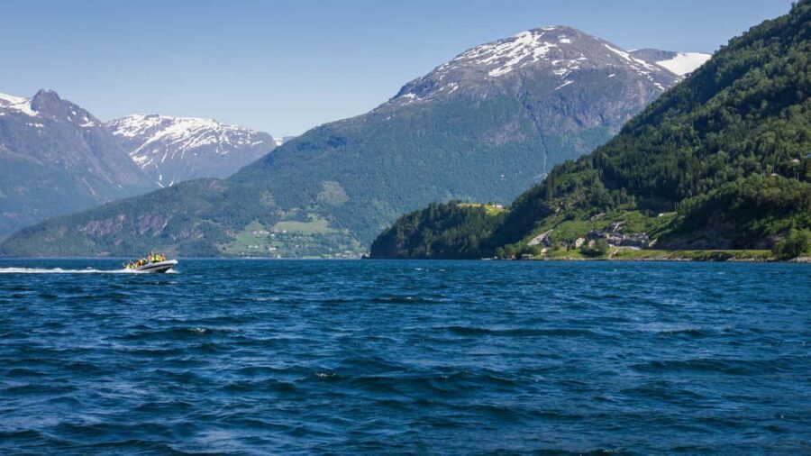 Olden: Nordfjord RIB Boat Tour - Where you meet: Fjordvegen 1567 and the Olden Active tent