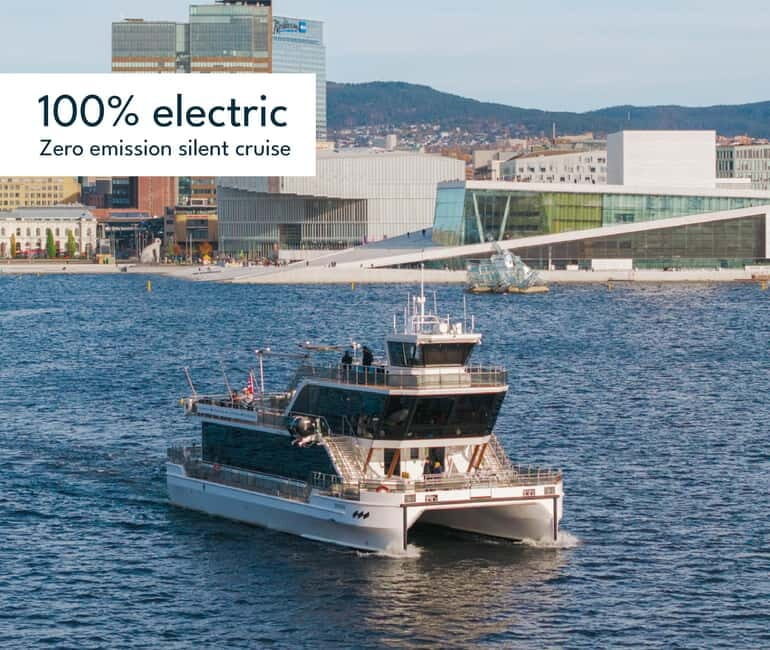 Oslo: Guided Sightseeing Fjord Cruise on Premium Silent Boat - Where you board: Rådhusbrygge 2 by Piren Restaurant