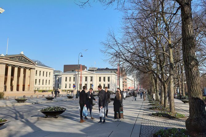 Oslo Highlights. Best Private Walking Tour of Oslo with a Local Guide. - Royal Streets, Parliament, and the Karl Johan Orientation Moment