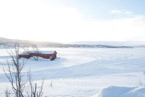 Snowmobile Adventure to 3-Country Border - The route’s “real plan”: Norway–Sweden–Finland on snow and frozen lakes