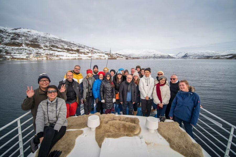 Tromsø: Arctic Fjord Cruise & Fishing Experience - Lunch Fish Soup: Warm Food Made From the Day