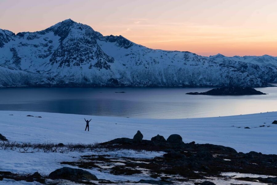 Tromsø: Fjords & Beaches Tour with Campfire and Arctic Food - Campfire BBQ: reindeer sausage and the chai ritual