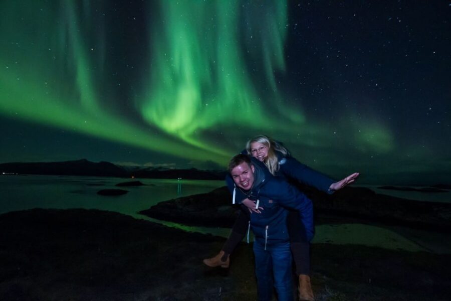 Tromsø: Northern Lights Chase in a Mercedes Benz with Photos - Mercedes-Benz minibus comfort matters when it’s cold out