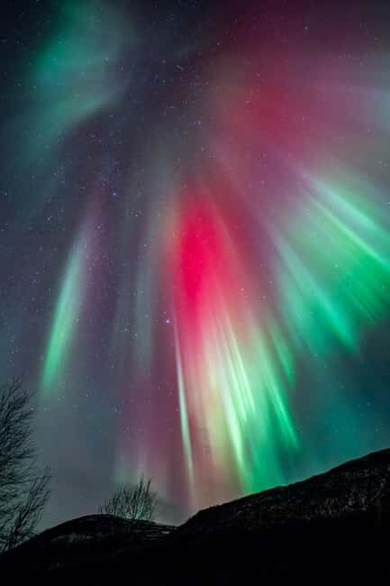 Tromsø: Northern Lights in a Minivan with Free Photos and a Hot Meal - Photo portraits and free downloads: what you’re actually paying for