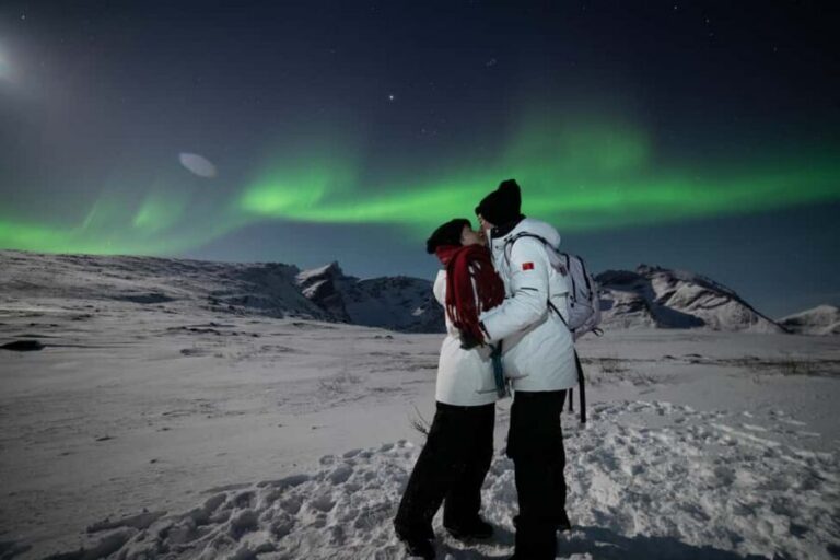 Tromsø: Northern Lights Minibus Tour with Local Experts - Meeting at Storgata 44 and returning close to your hotel