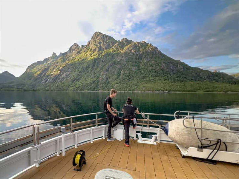 Tromsø: Summer Arctic Light Cruise with a Guide - From Skarven Kro Pier to Brim Explorer: Getting On Board Smoothly